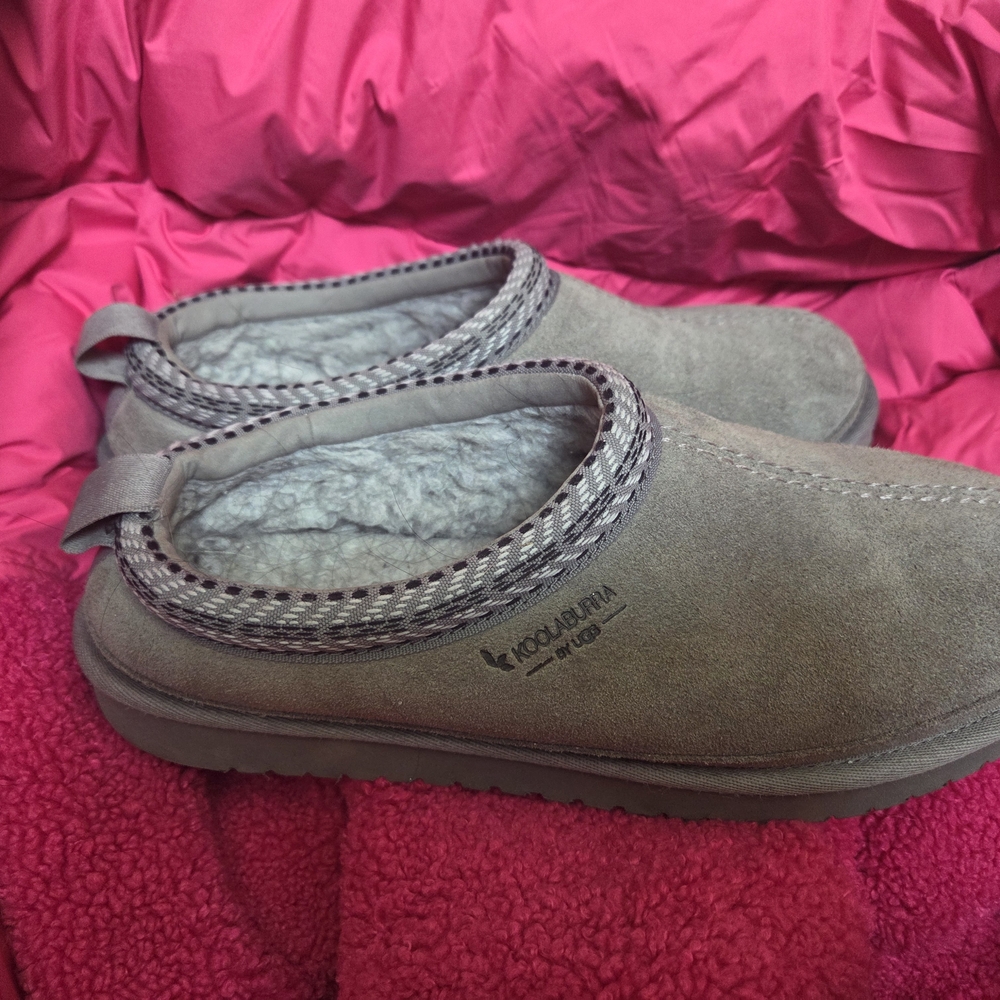 Koolaburra By UGGs Mens' Gray Slippers 8M